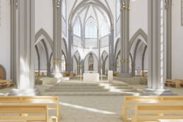 St. Aegidien Kirche Braunschweig Neugestaltung Gestaltungskonzept
