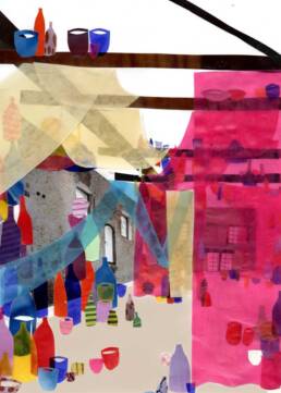 Venezianische Versionen - Entwurf von Clara Beckord und Clara van der Pohl