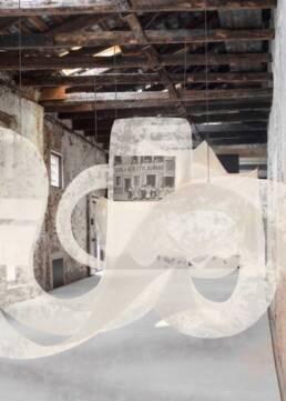 Fäden der Zeit - Entwurf von Bentje Andresen