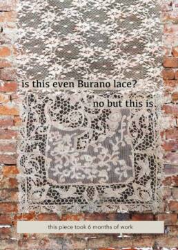 Fäden der Zeit - Entwurf von Bentje Andresen